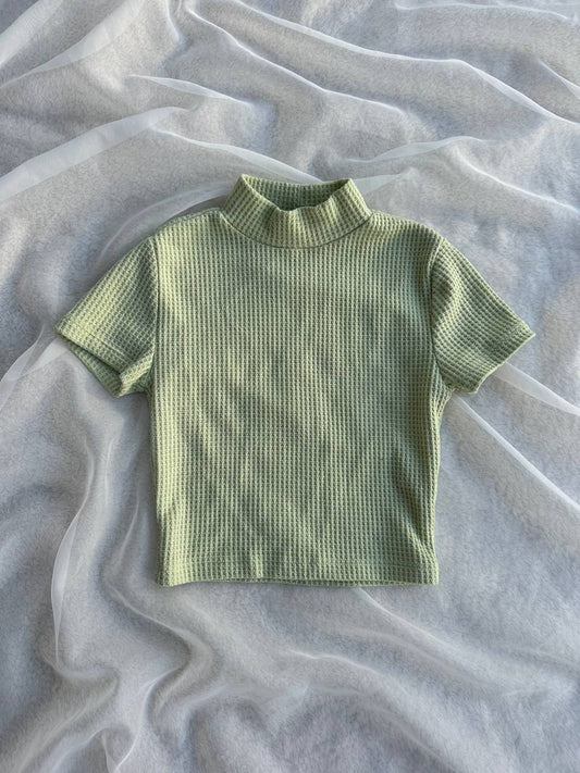 F21 GREEN TOP (S)