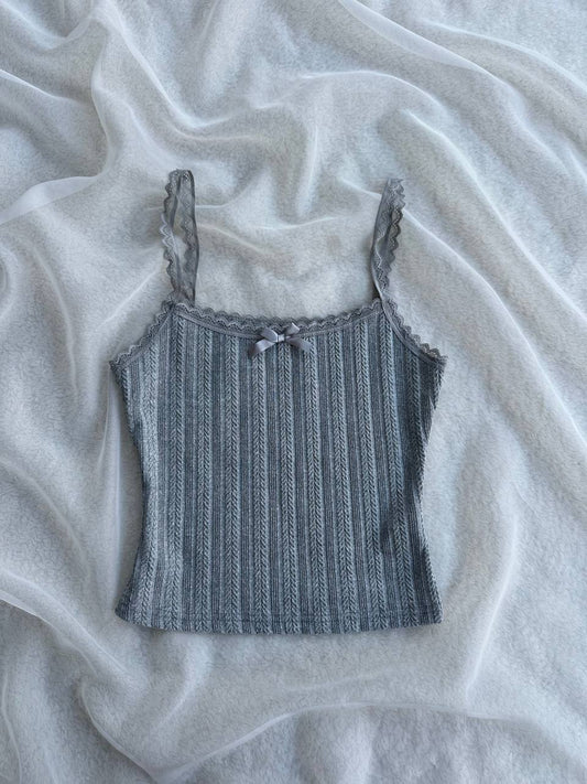 GRAY BABY TEE (S)